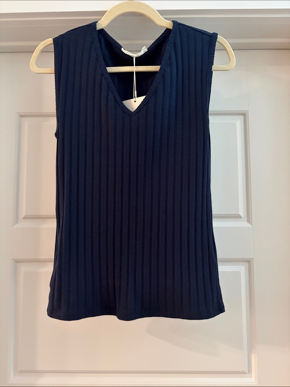 Everlane V-Neck Tank in Pointelle | NWT